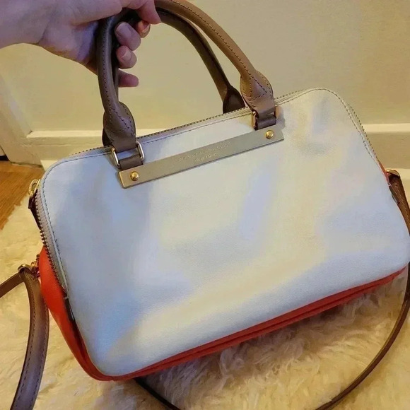 MARC by Marc Jacobs Goodbye Columbus Leather Satchel Crossbody Bag - Picture 3 of 11